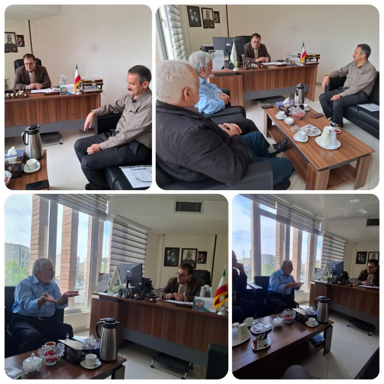 دیدار مدیر صندوق بازنشستگی کشوری استان سمنان با روسای کانون‌ها