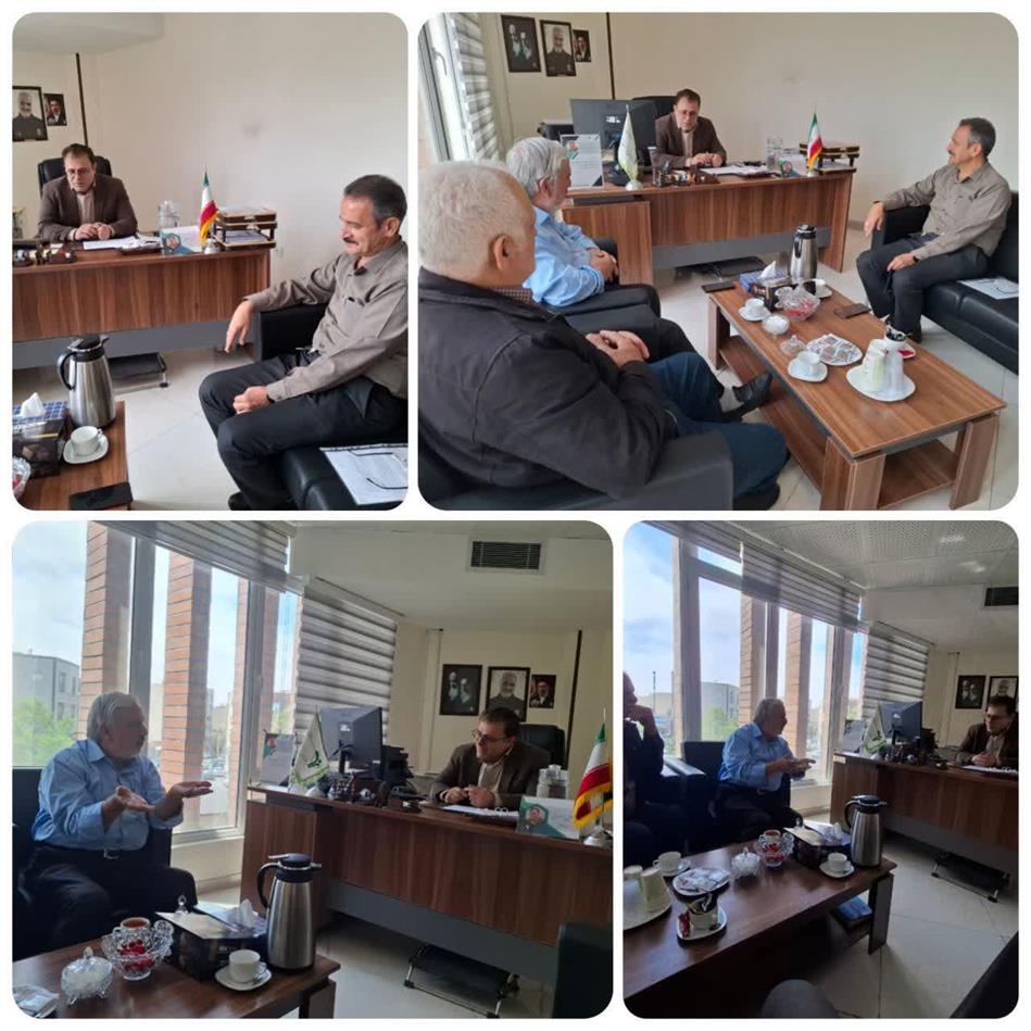 دیدار مدیر صندوق بازنشستگی کشوری استان سمنان با روسای کانون‌ها